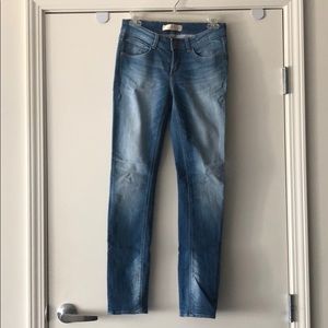 Zara Blue Wash Skinny Jean